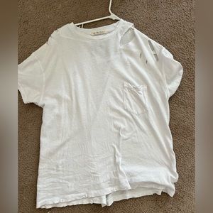 Free People ripped T-shirt size small